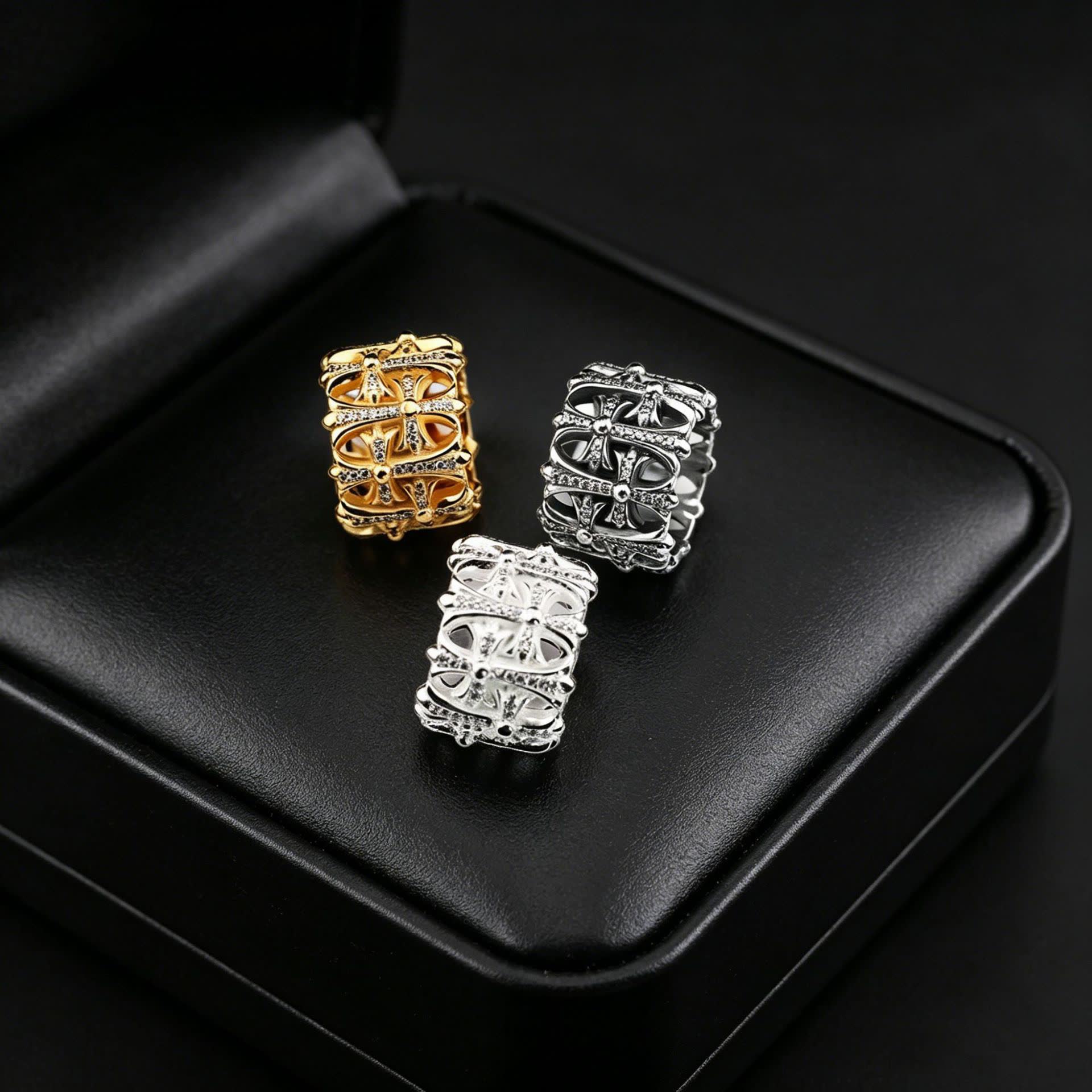 Chrome Hearts Crystalline Ring
